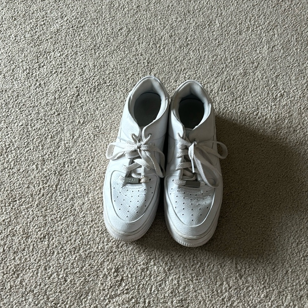 White platform af1